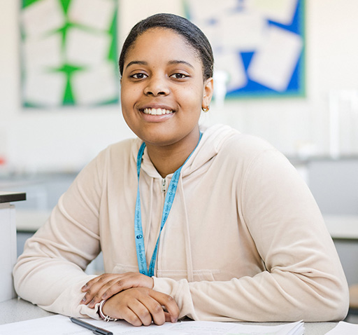 Leeds Sixth Form College student Ana Martinho