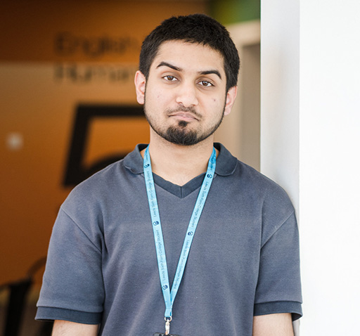 Leeds Sixth Form College student Kaleem Kalim